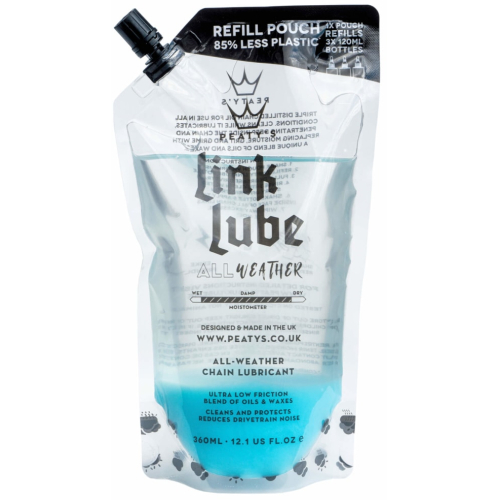 Peaty's LinkLube All-Weather Refill Pouch - 360ml