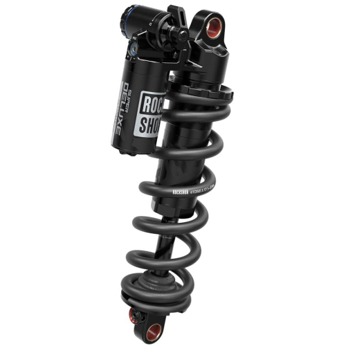 REAR SHOCK SUPER DELUXE ULTIMATE COIL RC2T   LINEARREBLOWCOMP ADJ HYDRAULIC BOTTOM OUT SPRING SOLD SEPARATELY 320LB THESHOLD STANDARD TRUNNION  B1  185X525TR