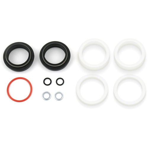 SPARE   FORK DUST WIPER UPGRADE KIT  32MM BLACK FLANGED LOW FRICTION SEALS INCLUDES DUST WIPERS 5MM  10MM FOAM RINGS  SIDREVELATIONREBAARGLESEKTORTORARECONXC