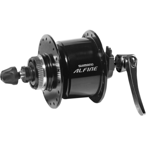Alfine DH-S501 6V 3.0W 32H 100mm Centerlock Front Hub