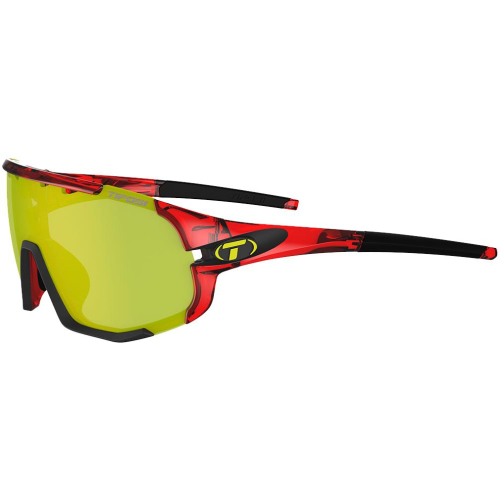 SLEDGE INTERCHANGEABLE CLARION LENS SUNGLASSES 2020 CRYSTAL REDCLARION YELLOW